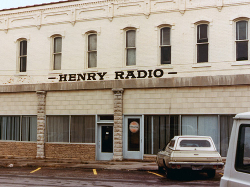 Henry Radio in Butler, MO 1970